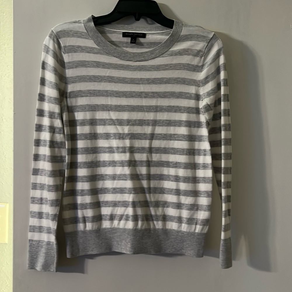 Womens Banana Republic Striped Sweater